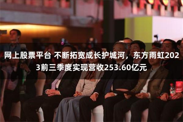 网上股票平台 不断拓宽成长护城河，东方雨虹2023前三季度实现营收253.60亿元